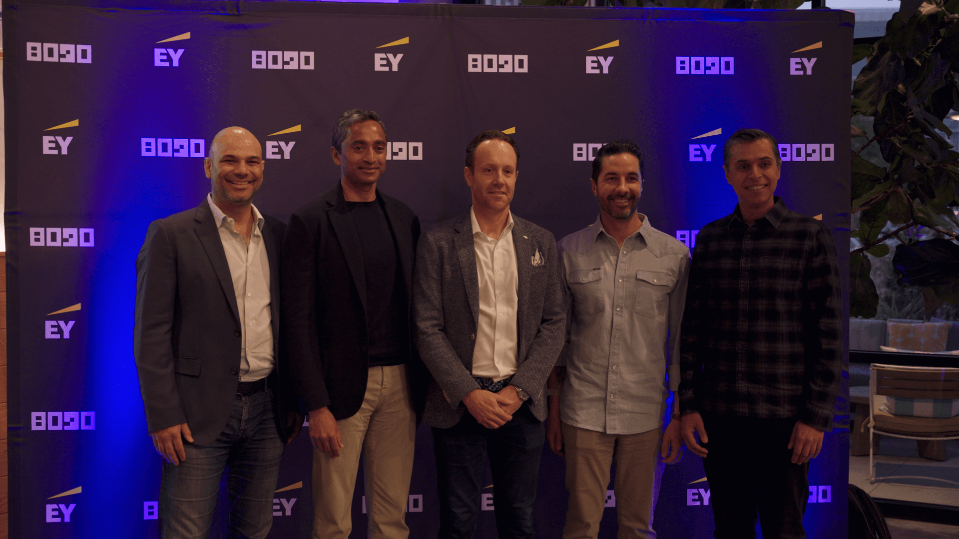 EY and 8090 partnership event